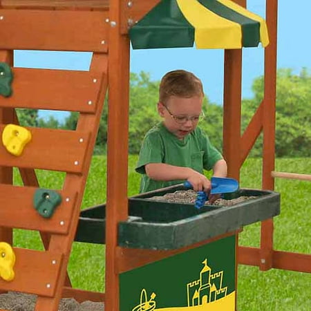 Big Backyard Sandy Cove Wooden Swing Set Walmart Com