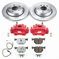 thumbnail image 2 of PowerStop Rear Z26 Street Warrior Brake Pad and Rotor Kit with Red Powder Coated Calipers Fits: BMW Select Models KC5738-26, 2 of 4