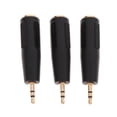 thumbnail image 2 of Adaptador de Enchufe Soledad Paruricures de Audio Estéreos Doble 3,5 Mm Macho de 2,5 Mm, 2 of 8