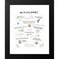 thumbnail image 2 of Straatsma, Leah 15x18 Black Modern Framed Museum Art Print Titled - How To Love Yourself, 2 of 5