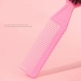 thumbnail image 3 of Cepillo plumero de doble cara para el cuello con cerdas de nailon suaves para la limpieza del cabello en salones de belleza y viajes., 3 of 5