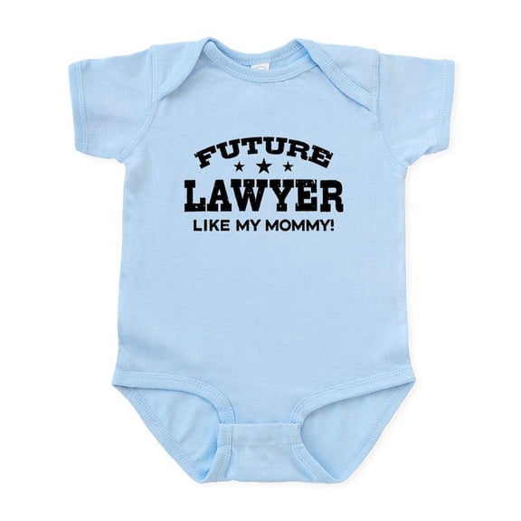 CafePress - Future Lawyer Like My Mommy Infant Bodysuit - Baby Light Bodysuit, Size Newborn - 24 Months