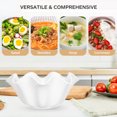 thumbnail image 3 of 1Pcs Ceramic Bowl Heat Resistant For Home Kitchen Use Microwave Safe, 3 of 8