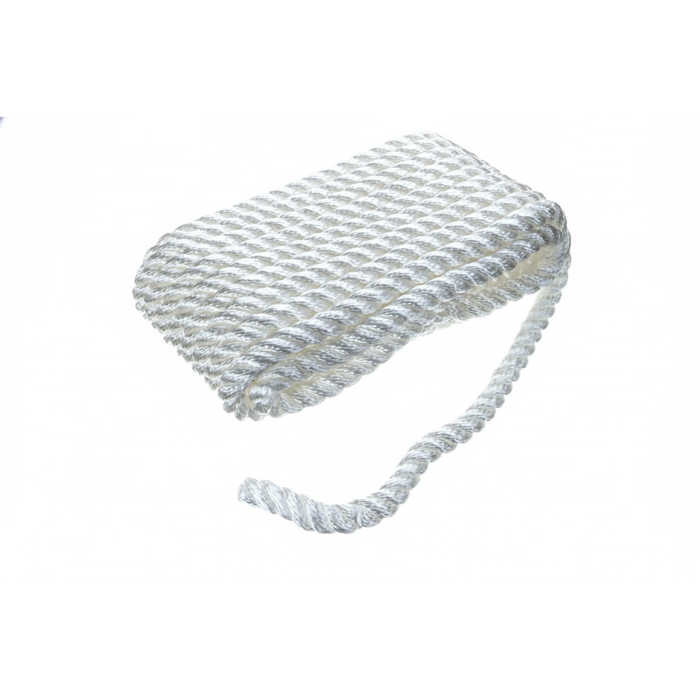 Seachoice 42571 High Quality Dock Rope for Boating 3Strand Twisted