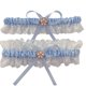 thumbnail image 2 of Ligas blancas para novia (2 piezas), liga de boda con encaje elástico, conjunto de liga de boda, accesorios de novia, 2 of 2