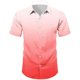 thumbnail image 4 of Blusa y camisa de manga corta con cuello vuelto para hombre, estilo casual, con personalidad, para fiestas de baile, color liso, con solapa y botones, a la moda, blusa de manga corta para hombre, 4 of 8