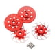 thumbnail image 5 of 4 discos de freno RC profesionales de 12 mm de repuesto para decoración de disco de freno 1:10 rojo, 5 of 9