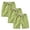 3 Green, variant on Jamicy Casual Shorts for Kids Gift for Children 3pc Toddler Kids Boys Girls Elastic Waist Knee Length Casual Cotton Bermuda Shorts with Drawstring