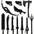 thumbnail image 2 of Equipment Custom Medieval Mini Figures Accessories Building Block Toys Weapon Accessories, 2 of 4