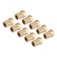 thumbnail image 5 of Acoplador flexible del motor, 10PCS Acoplamientos hexagonales de 12 mm Acoplamiento hexagonal Acoplamiento hexagonal de latón fiel a su promesa, 5 of 9