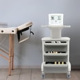 thumbnail image 4 of Professional-Grade 3-Drawer Utility Cart on Wheels - Trolley Cart W/ 3 Drawers, 4 of 16