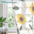 thumbnail image 4 of Yayeee Window Curtains Set of 2 for Living Room Light Filtering 63"x42", Sunflower Pattern, 4 of 7