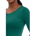 thumbnail image 3 of Healing Hands Women's Underscrub Soft Knit Melissa Longsleeve Scrub Tee with Breathable & Easy Care Fabric 5047, 3 of 9