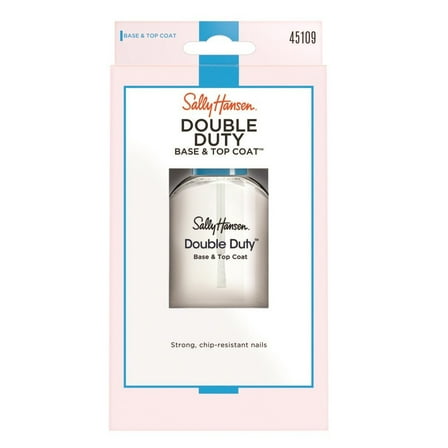 Sally Hansen Double Duty Base & Top Coat Nail Treatment, Clear