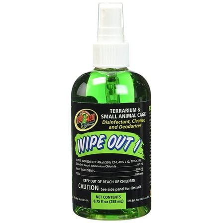 Zoo Med Wipe Out 1 Terrarium Cleaner, 8.75 Ounce
