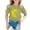 Mint Green, variant on Girls Flower Graphic Tees Short Sleeve Cute Aesthetic T-Shirt for Kids Preppy Trendy Soft Tween Crewneck Blouse (Red, 2-3 Years)