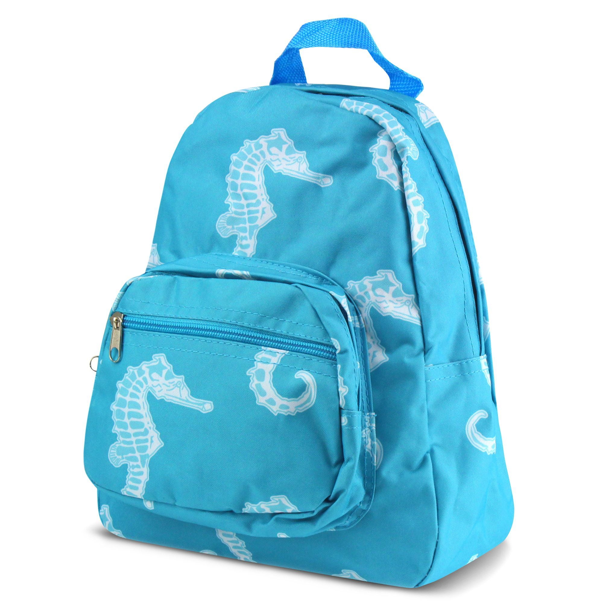 Kids Small Backpack by Zodaca Bright Stylish Outdoor Shoulder School