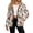 Cardinal Bird Pinecone, variant on SCRAWLGOD Women's Sherpa Lined Jacket Coat Snap Halloween Castle Orange Long Sleeve Fleece Coat, Snap Closure, Fuzzy Outerwear, Open Front Halloween Clothing, for Travel Vacation, 6X-Large