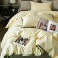 thumbnail image 4 of Nvzi-a Bed Sheets Set, Bedding Sheets Pillowcases Kit, Twin Bed Set, Hotel Bedding, Home Decor(Yellow), 4 of 4