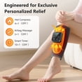 thumbnail image 3 of Cordless Calf Air Compression Massager for Circulation and Relief, Leg Calf Massager with Heat and Compression, 4000mAh Battery, Smart Timer for Circulation & Muscle, Best Gift for Leg, 3 of 10