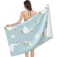 thumbnail image 3 of Yibo Duck Theme Beach Towel Lightweight Shower Towel for Bathroom Outdoor Swimming, 3 of 9