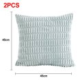 thumbnail image 2 of Funda de cojín lavable a máquina, almohada de pana de grano de trigo, 2 uds., sin núcleo, 2 of 5
