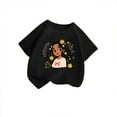 thumbnail image 3 of Tiijoy Toddler Girl's Short Sleeve Graphic Tee Short Sleeve Casual Soft T Shirt, Sizes 3-4T, 3 of 3