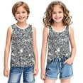 thumbnail image 7 of WRKEKC Girls Summer Tank Tops, Casual Tank for Girls, Toddler Kids Boys And Fashion Cute Gradient Print Soft Sleeveless Bottom Camisole, 7 of 7