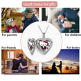 thumbnail image 5 of Hello Kitty (9) Love Locket Necklace, Can Hold Photos Polished Locket Necklace Birthday Gift, 5 of 5
