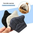 thumbnail image 3 of 2pcs Heel Pads for Sport Shoes Antiwear Feet Cushion Heel Protector Back Sticker, 3 of 10