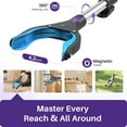 thumbnail image 3 of Pro 40-inch Reacher Grabber Pickup Tool 2 Pack, Foldable Grabbers for Seniors Heavy Duty Pick Up Trash Stick with Anti-Slip 360° Rotating Jaw, 4" Wide Extended Weed Gripper Claw with Magnet, 3 of 7