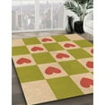 thumbnail image 3 of Ahgly Company Machine Washable Indoor Rectangle Transitional Chrome Gold Yellow Area Rugs, 5' x 7', 3 of 7