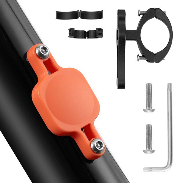Wosthever Pieza de rastreador de bicicleta Sin fugas Suministros de montaje Tornillos de cubierta protectora Tapas de localizadores de artesanía Ciclismo Naranja