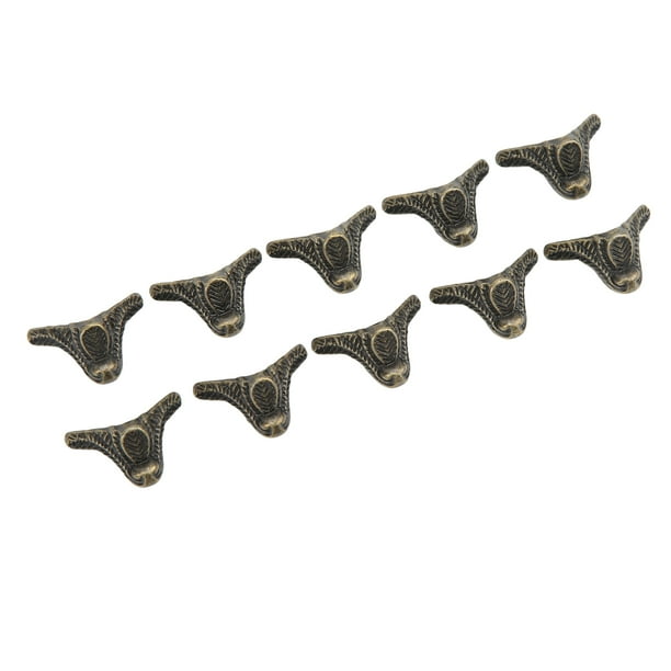 Metal Corner Protector, Jewelry Box Feet Preservative For Wooden Cases