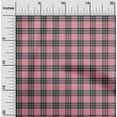 thumbnail image 1 of oneOone Cotton Poplin Fabric Tartan Check Print Fabric BTY 56 Inch Wide, 1 of 1