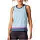 thumbnail image 1 of ASICS Womens Color Block Tank Top lgtblue S, 1 of 2