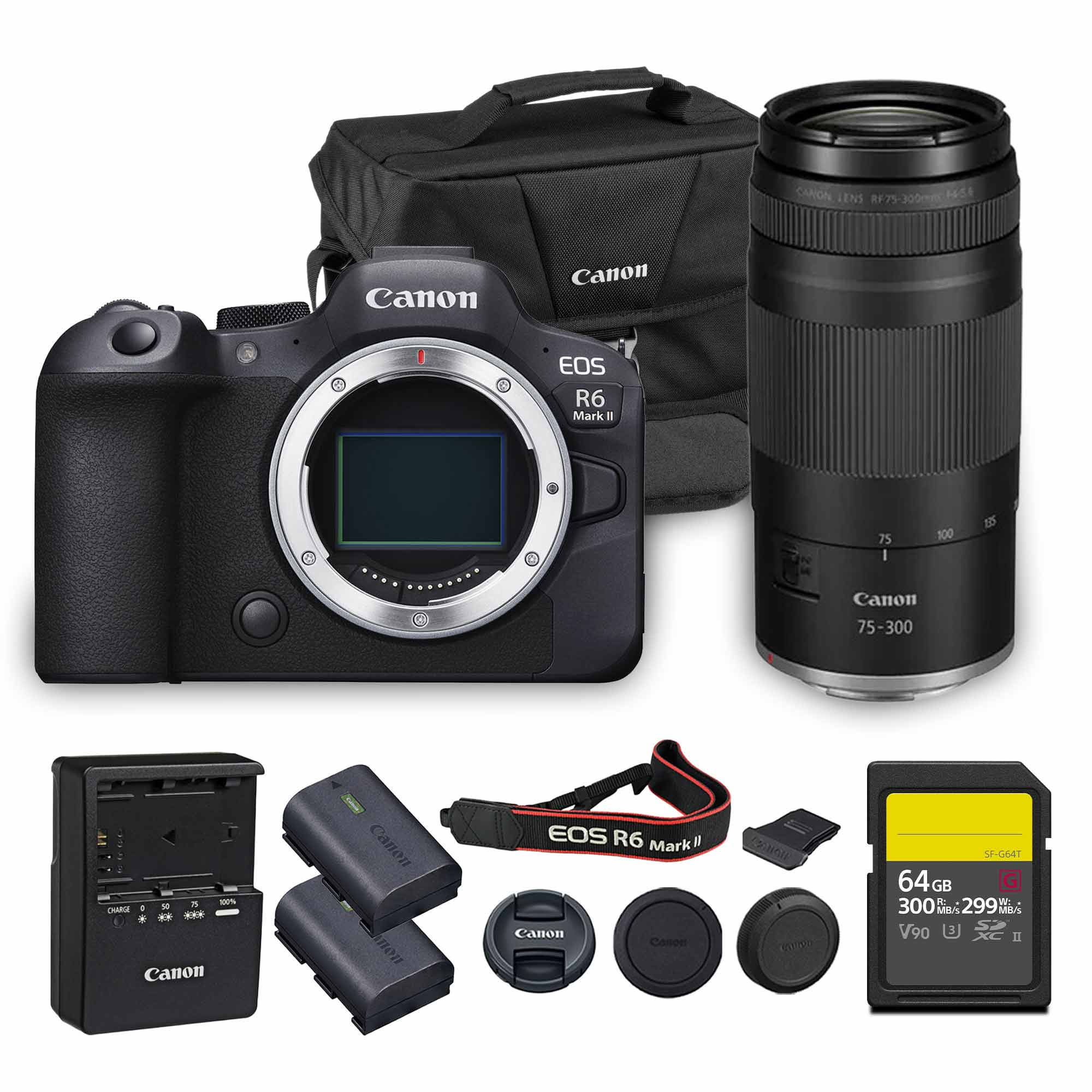 Canon EOS R6 Mark II 24.2 Megapixel Full Frame CMOS Sensor