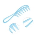 thumbnail image 3 of Unique Bargains 1 Pc Durable Wide Tooth Comb Blue PS, 3 of 6