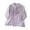Purple, variant on Women's Fashion Floral Embroidery Blouse Button Front Peplum Tops Summer Shirts Tunics Pink 2XL