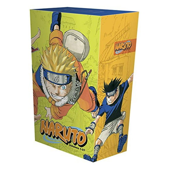 Naruto Box Set 1: Volumes 1-27 with Premium