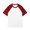 Wine, variant on HexaHive Men's Patchwork Round Neck T-Shirt - Color Contrast, Retro, Loose Short Sleeve, for Daily Style