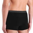 thumbnail image 4 of Kdxio Men's Boxer Briefs with Black Print - Comfortable and Breathable Underwear for Everyday Wear, 4 of 7