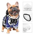 ColoradoRockies Small Dog Hoodie Casual Coats Sports Costume Dog Cat