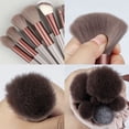 thumbnail image 3 of 8-13PCS Makeup Brushes Set Fluffy Soft for Beauty Cosmetics Foundation Blush Powder Eyeshadow Kabuki Blending Makeup Brush Tool 13pcs Green Bag, 3 of 6