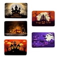 thumbnail image 5 of Halloween Entrance Door Mat, Creepy Pumpkins Halloween Decor Welcome Doormat, Non-Slip Floor Mat Decorative for Home Bathroom Kitchen indoor/Outdoor - 16" x 24", 5 of 5