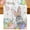 Light Gray, variant on Happy Easter Table Runner 36 Inches Long for Kitchen Dining, Spring Bunny Colorful Eggs Wooden Grain Dresser Scarf Farmhouse, Dining Table Decorations for Wedding/Parties, 13 x 36 In