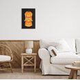 thumbnail image 2 of Stupell Industries Hear See Speak No Evil Pumpkins Graphic Art Unframed Art Print Wall Art, Design by Linda Birtel, 2 of 6