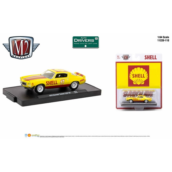 M2 Machines Auto-Drivers 1:64 R110 1970 Chevrolet Camaro Z28 Rs