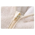 thumbnail image 5 of WOYY Newborn Boy Winter Jumpsuit Bears Ear Hooded Fleece Zipper Romper Thick Warm Playsuit, 5 of 8