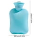 thumbnail image 3 of Set de calentador de bolsas de agua caliente de 500 ml | Paquete de calor y compresa fría rellenables | PVC ecológico | Diseño seguro a prueba de explosiones | Alivio del dolor para dolores, lesio, 3 of 4